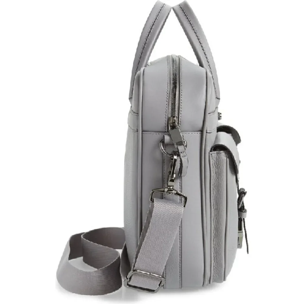 💕TED BAKER LONDON💕 Forsee Leather Briefcase Laptop Bag NWT
